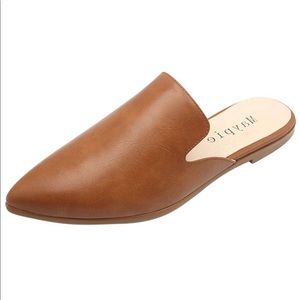 Pointed Toe Mule Slip-on Flats